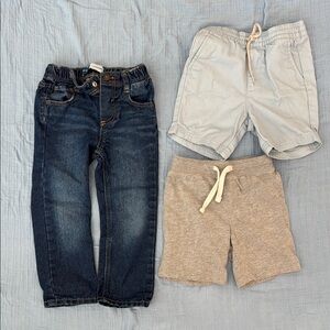 Blue and Gray Jeans Classic Fit
